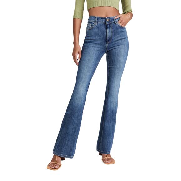 DL1961 Denim - Dl1961 High Rise Blue Bridget Boot Denim Jeans Size 26